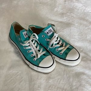 Turquoise Converse